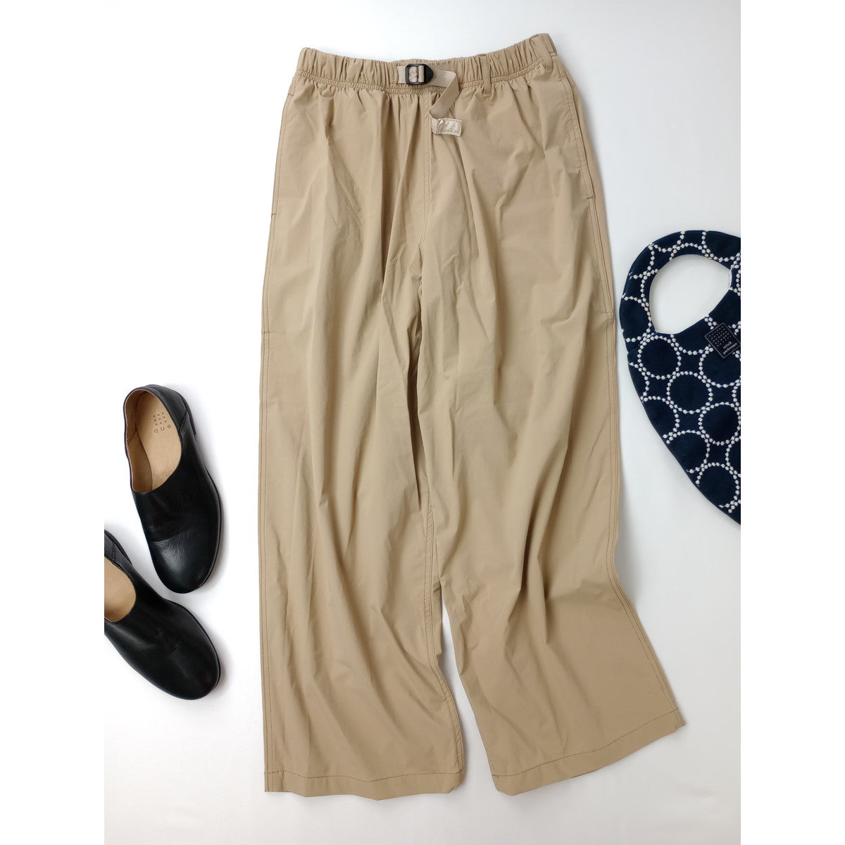 GRAMICCI × RHC Ron Herman グラミチ ロンハーマン ナイロン パンツ ベージュ S 【中古】