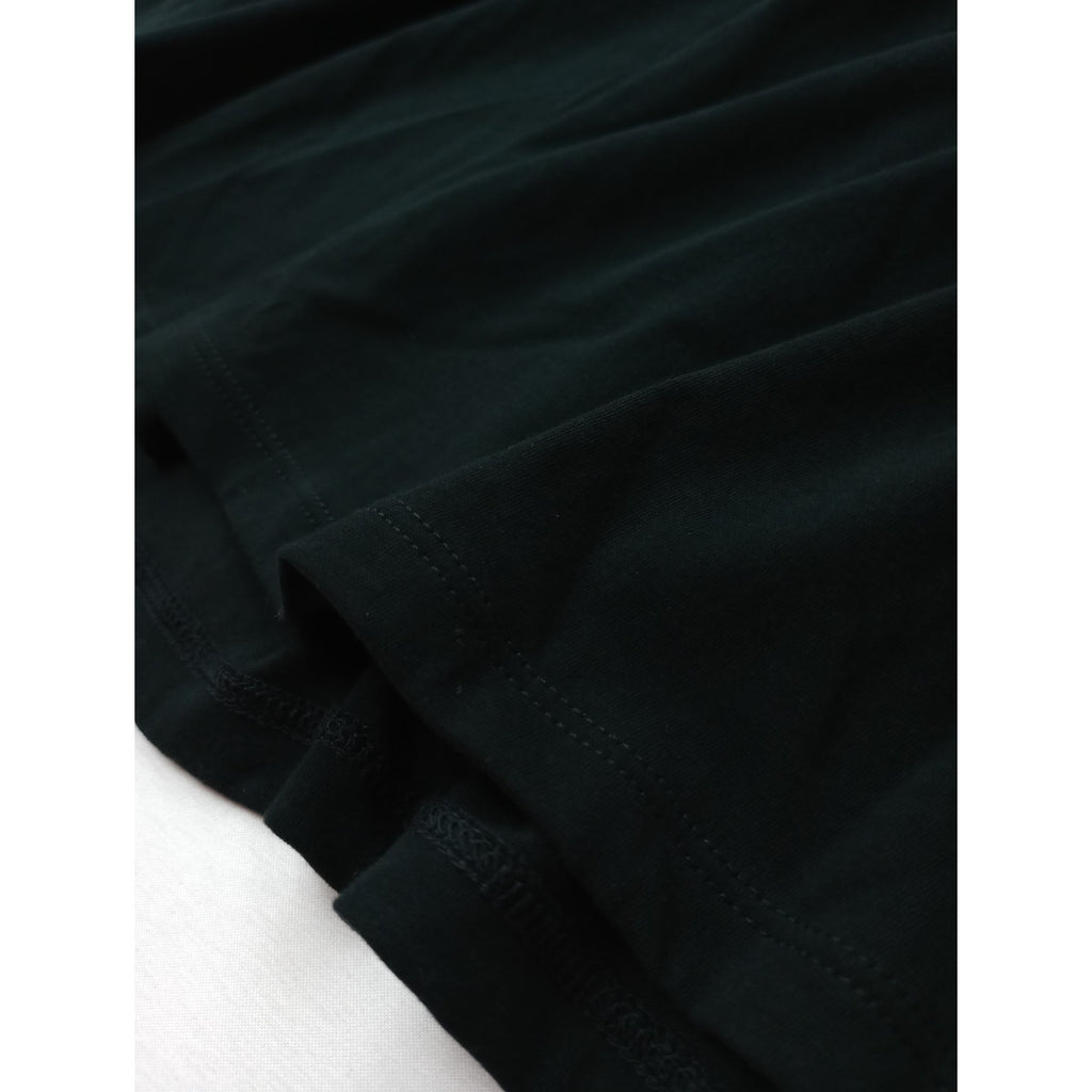 25SS  ATON  ×  RHC  エイトン ロンハーマン 別注 Limited Skirt ロング スカート 黒 ブラック 02【中古】