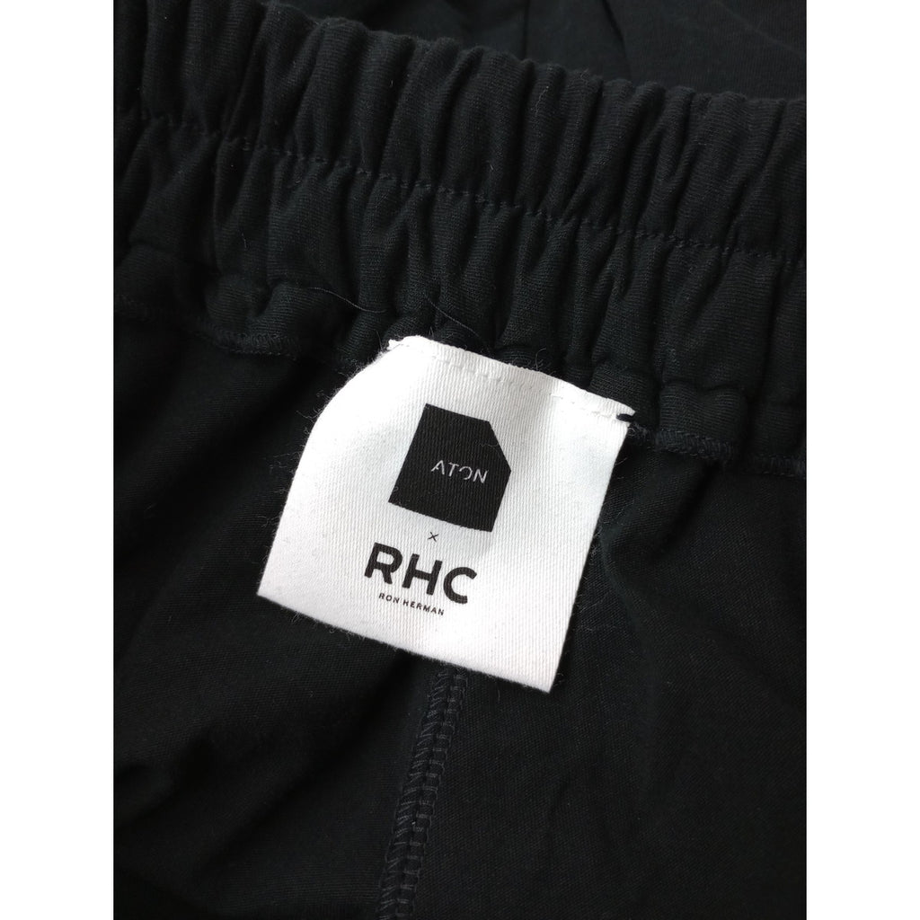 25SS  ATON  ×  RHC  エイトン ロンハーマン 別注 Limited Skirt ロング スカート 黒 ブラック 02【中古】