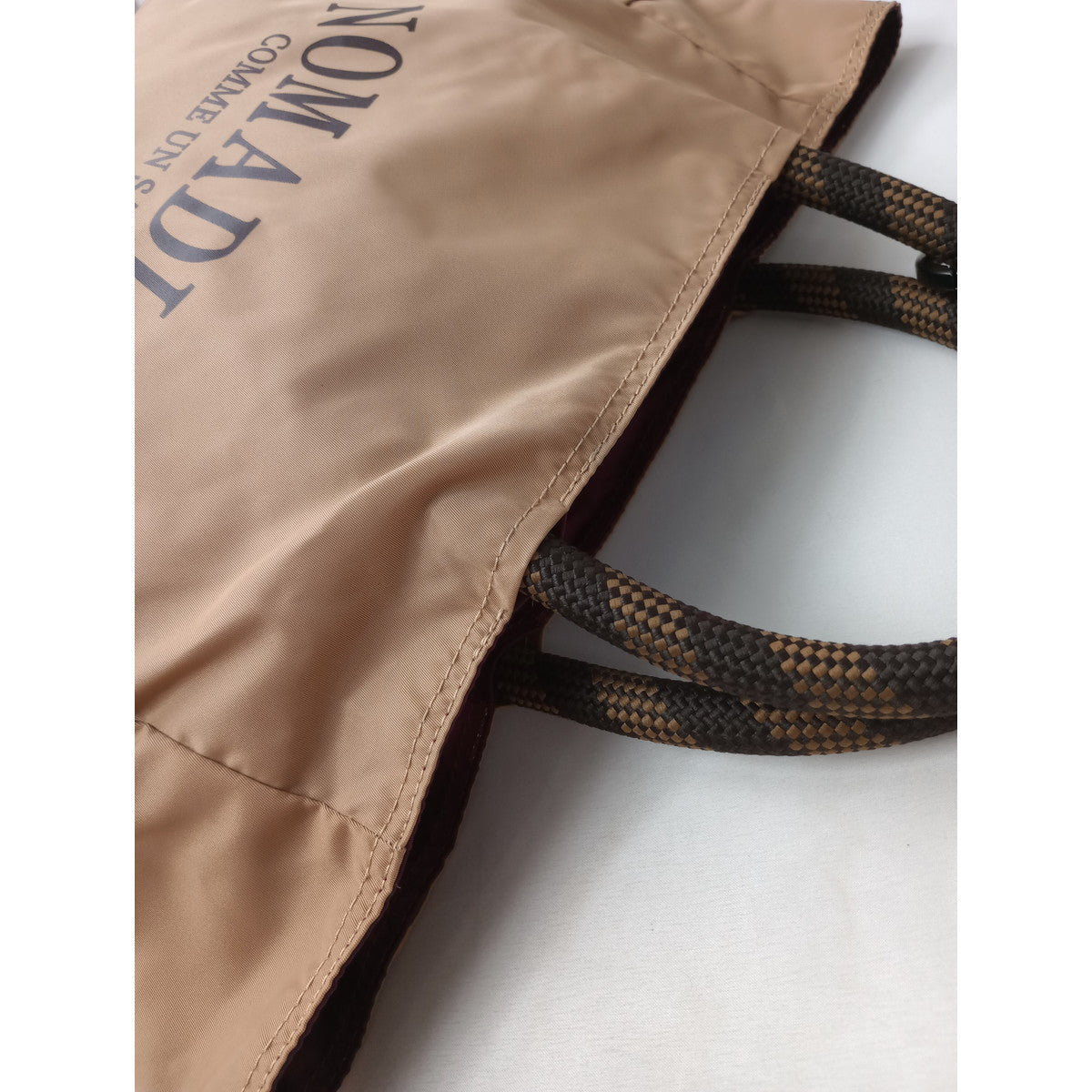 NOMADIS × RHC ロンハーマンノマディス Limited TOTE BAG 別注 ベージュ ユニセックス 【中古】
