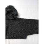 blurhms ブラームス Alpaca Knit Balaclava Short P/O  アルパカ  ニット レイヤード  トップス    フード  バラクラバ  グレー 0 【中古】