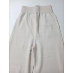 STUDIO NICHOLSON スタジオニコルソン メリノウール 100％ ニットパンツ ワイド アイボリー  【中古】