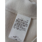 STUDIO NICHOLSON スタジオニコルソン メリノウール 100％ ニットパンツ ワイド アイボリー  【中古】
