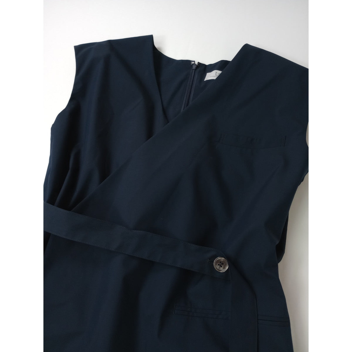 T-mat Masaki-Paris ティー マット マサキ パリ Drawer 別注 オールインワン サロペット  ネイビー  1【中古】