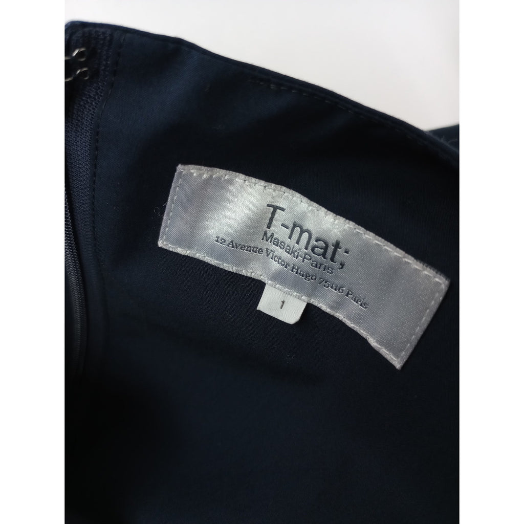T-mat Masaki-Paris ティー マット マサキ パリ Drawer 別注 オールインワン サロペット  ネイビー  1【中古】