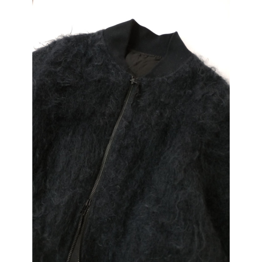suzuki takayuki スズキタカユキ fuzzy blouson ジップアップ ブルゾン ジャケット アウター 1  (2M＋0117)【中古】