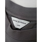 mina perhonen ミナペルホネン soda water 半袖Tシャツ カットソー  トップス グレー L  【中古】