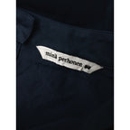 mina perhonen ミナペルホネン vesi コットン 綿 100％ 長袖ブラウス トップス ネイビー40【中古】