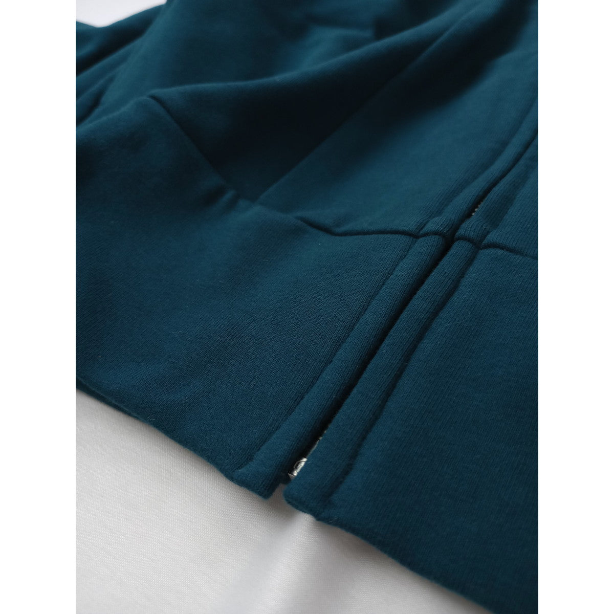 mina perhonen ミナペルホネン mousse ムース ジップパーカー グリーン  38【中古】