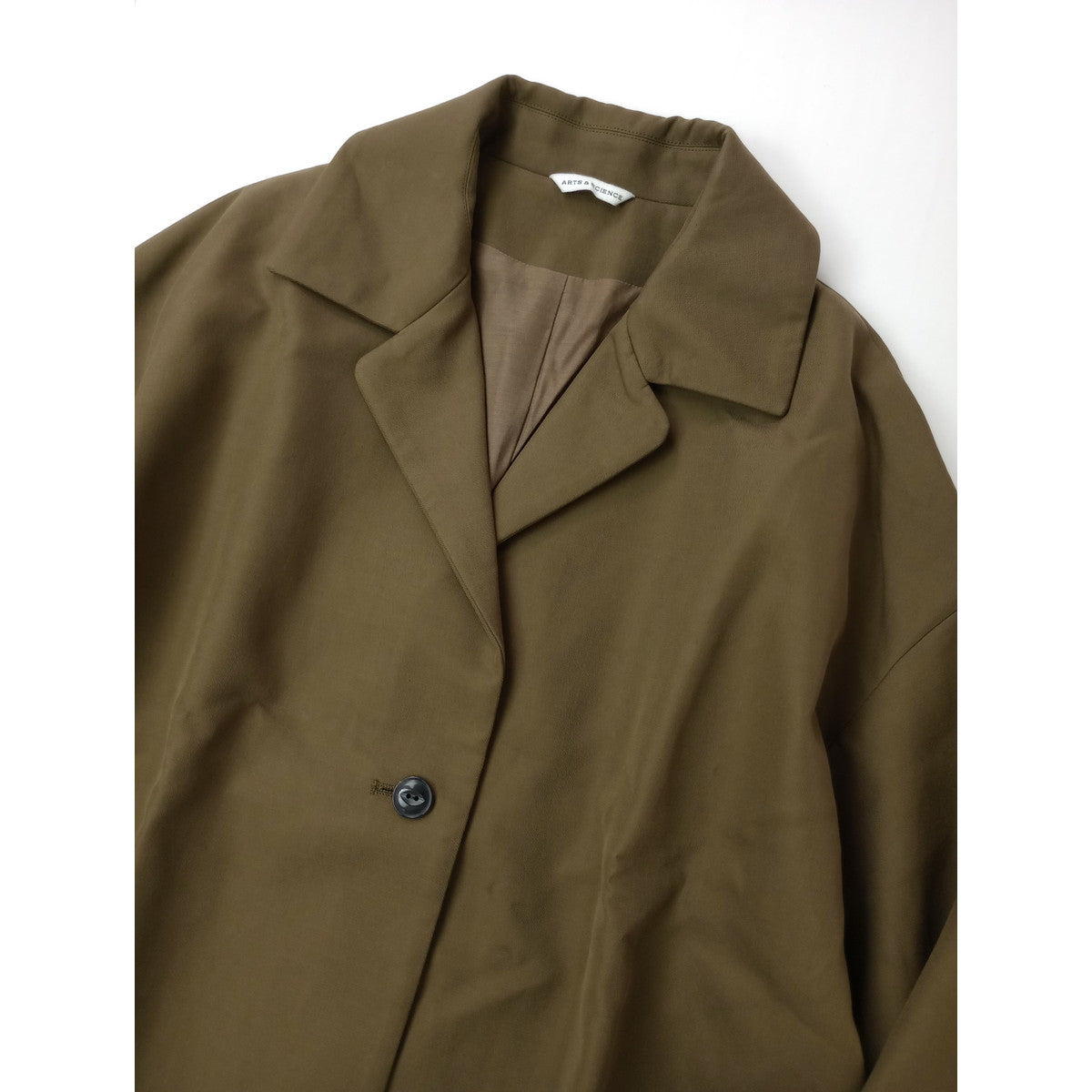 ARTS & SCIENCE アーツアンドサイエンス コットン 綿 100％ ジャケット カーキ 【中古】