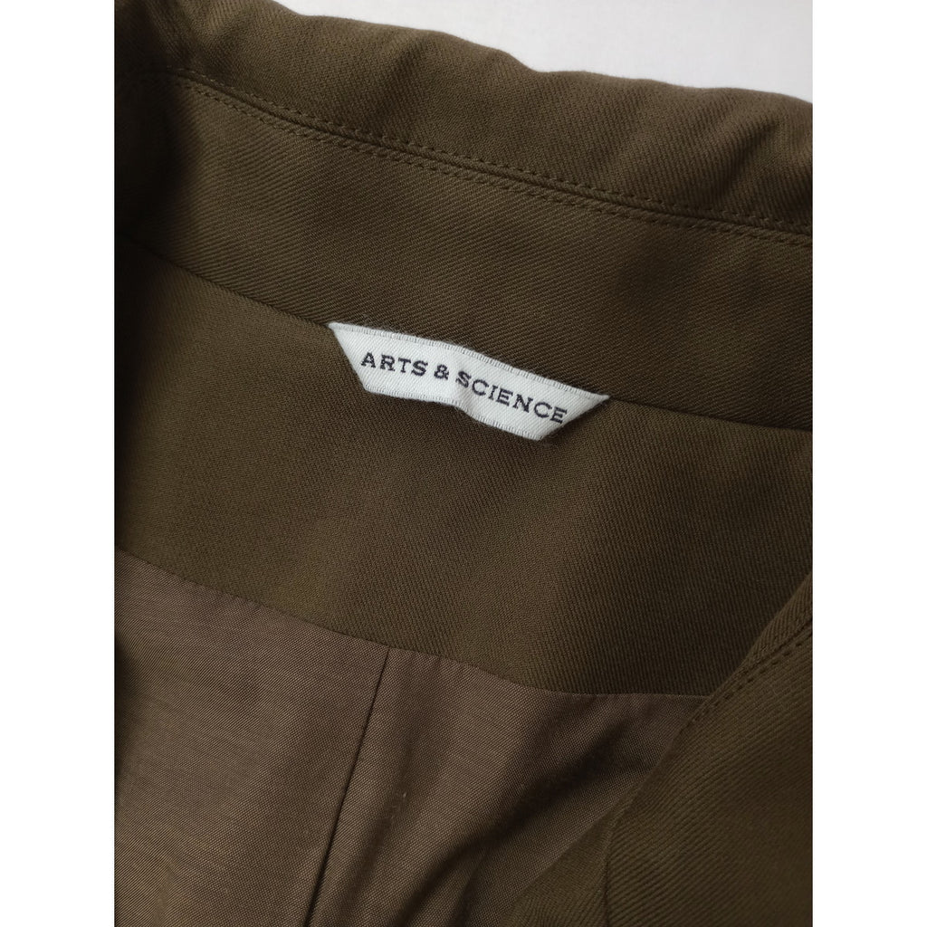 ARTS & SCIENCE アーツアンドサイエンス コットン 綿 100％ ジャケット カーキ 【中古】