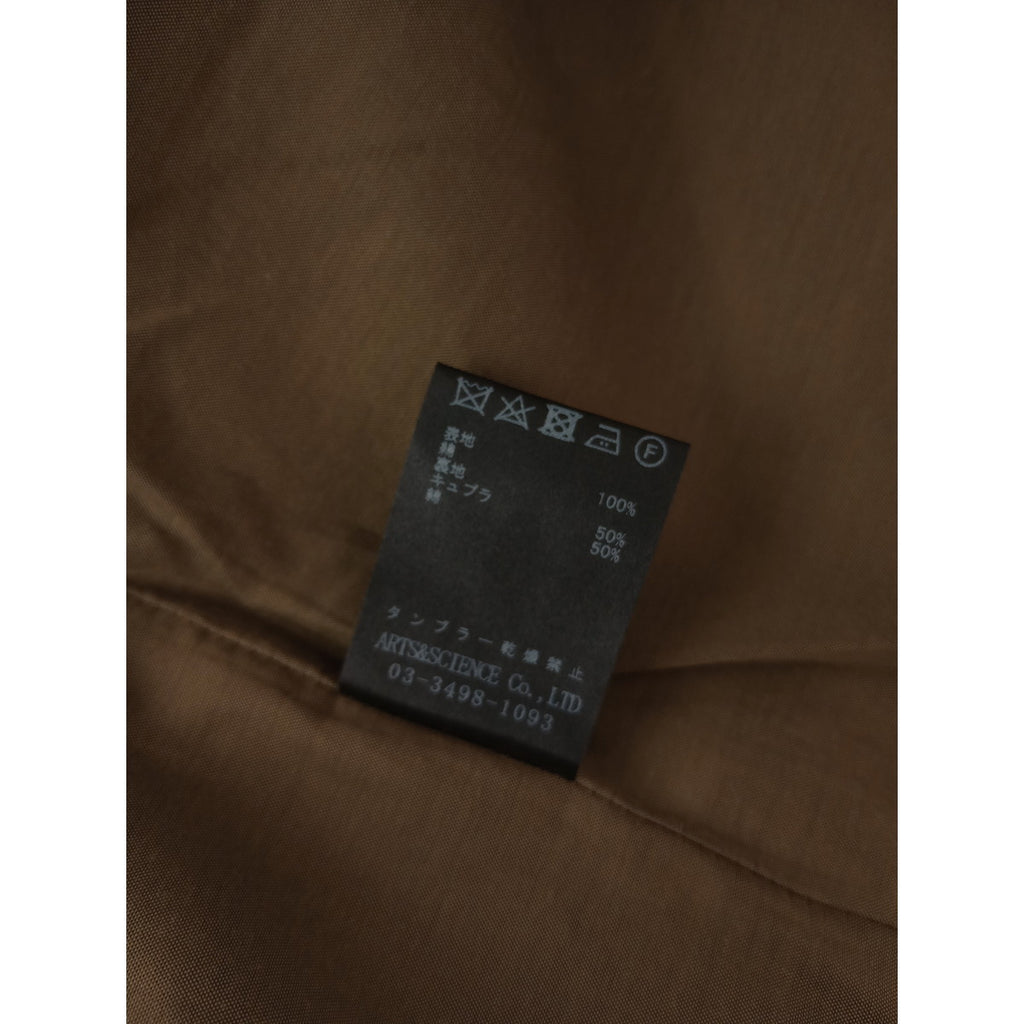 ARTS & SCIENCE アーツアンドサイエンス コットン 綿 100％ ジャケット カーキ 【中古】