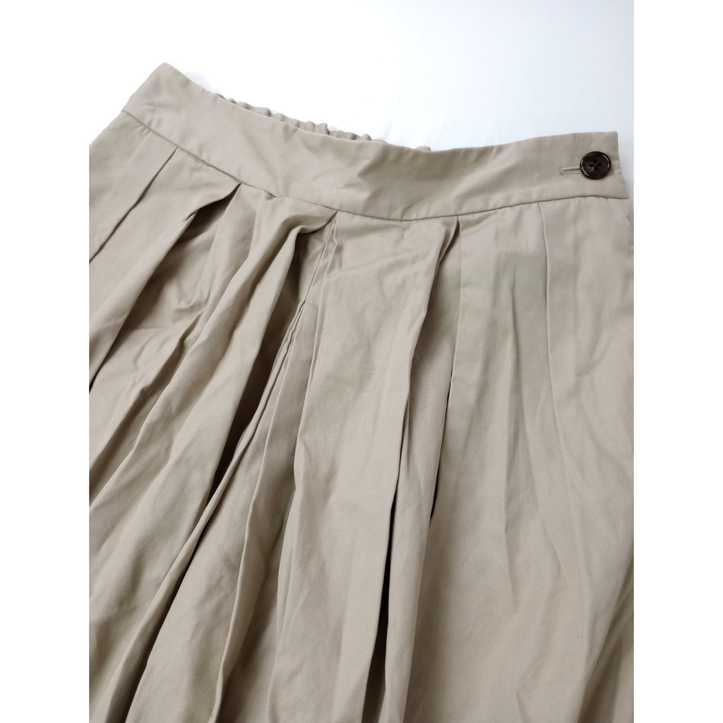 MARGARET HOWELL マーガレットハウエル SOFT BRUSHED COTTON TWILL パンツ ベージュ 2 【中古】