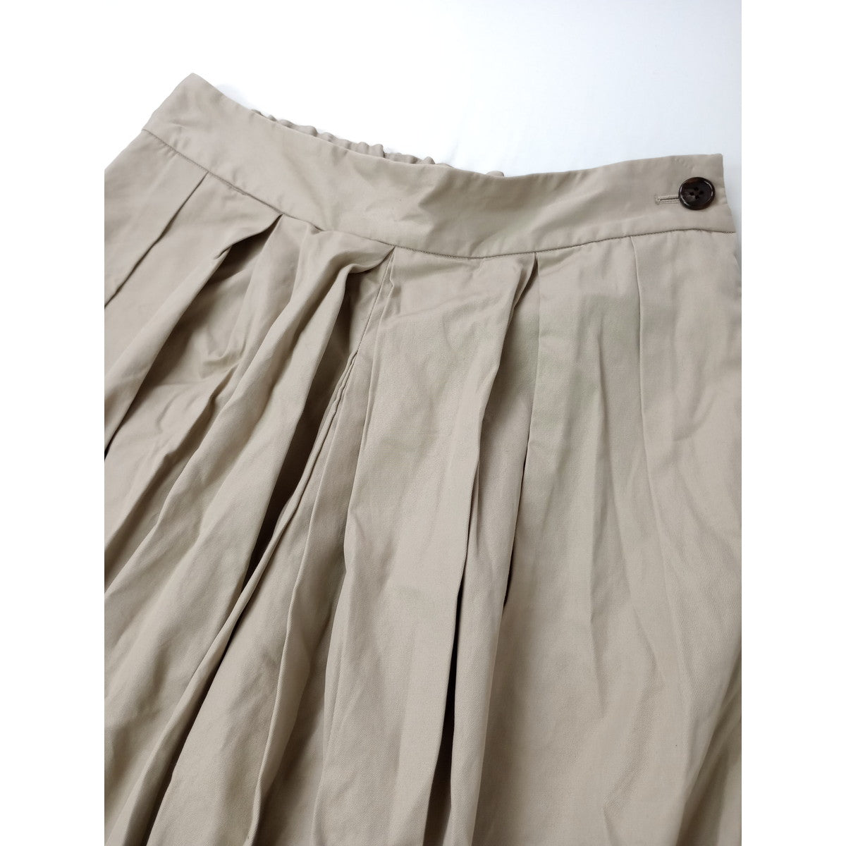 MARGARET HOWELL マーガレットハウエル SOFT BRUSHED COTTON TWILL パンツ ベージュ 2 【中古】