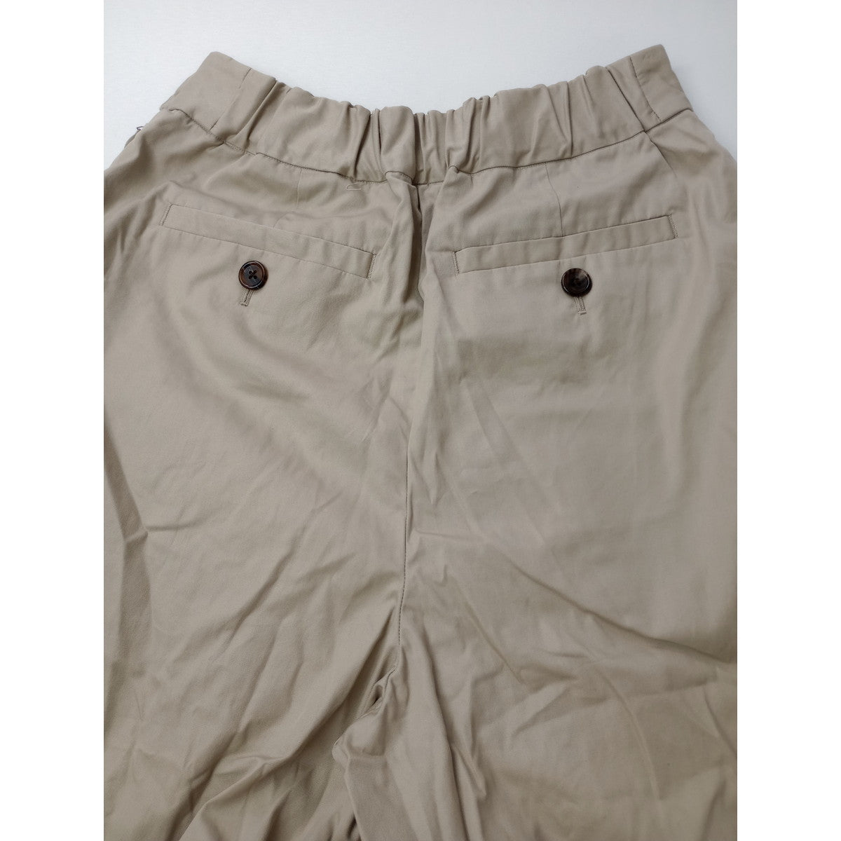 MARGARET HOWELL マーガレットハウエル SOFT BRUSHED COTTON TWILL パンツ ベージュ 2 【中古】
