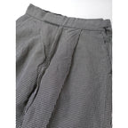 25SS  MARGARET HOWELL マーガレットハウエル COTTON LINEN GINGHAM ギンガムチェック パンツ  2【中古】