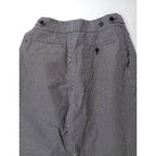25SS  MARGARET HOWELL マーガレットハウエル COTTON LINEN GINGHAM ギンガムチェック パンツ  2【中古】