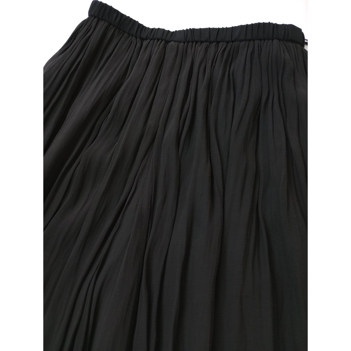 新品 BEARDSLEY ビアズリー シワシフォンギャザーパンツ 黒 ブラック