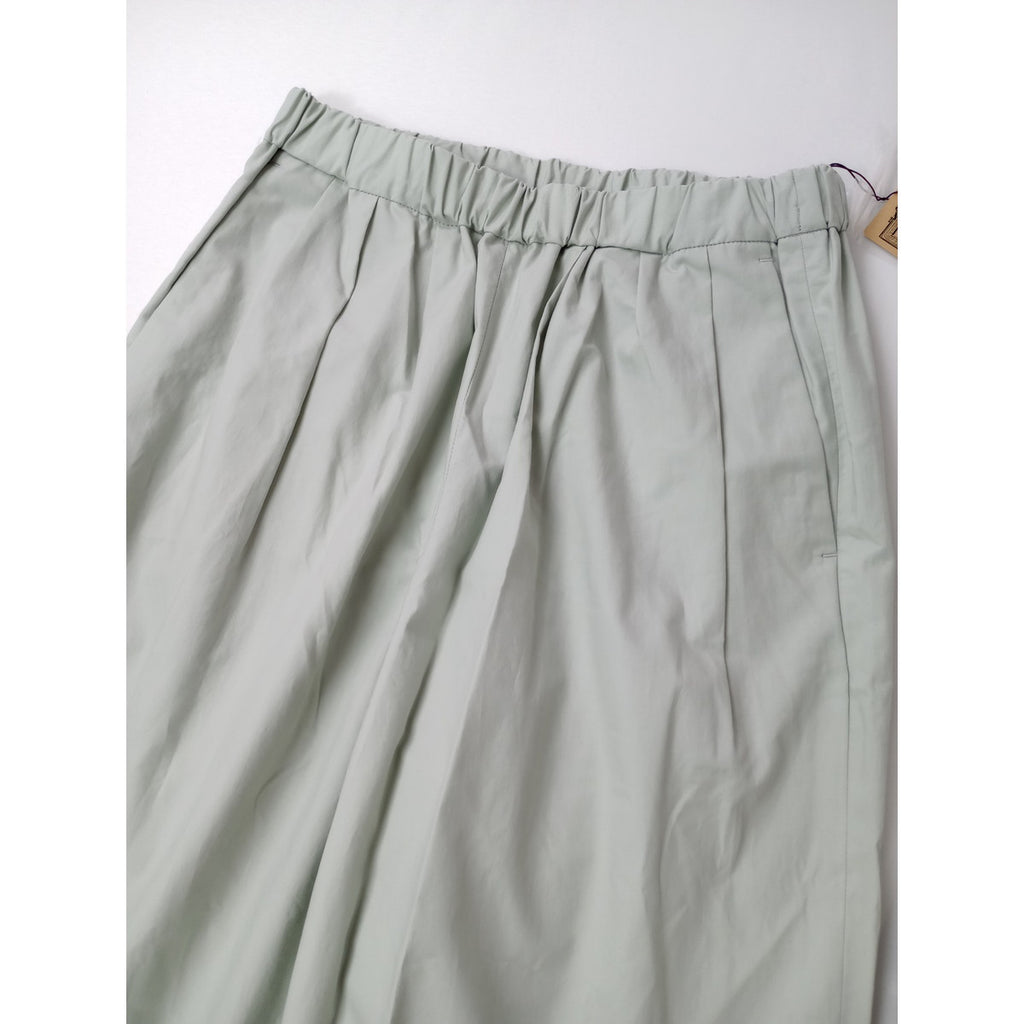 新品 BEARDSLEY  ビアズリー  コットン イージー パンツ  ブルー グリーン  0