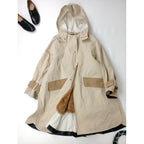 Traditional Weatherwear トラディショナルウェザーウェア ROMNEY HOOD WITH LINER ロムニーフード ウィズライナー ベージュ 34  (2M＋2067)【中古】