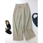 MARGARET HOWELL マーガレットハウエル ORGANIC COTTON TWILL  パンツ 1 ベージュ  【中古】