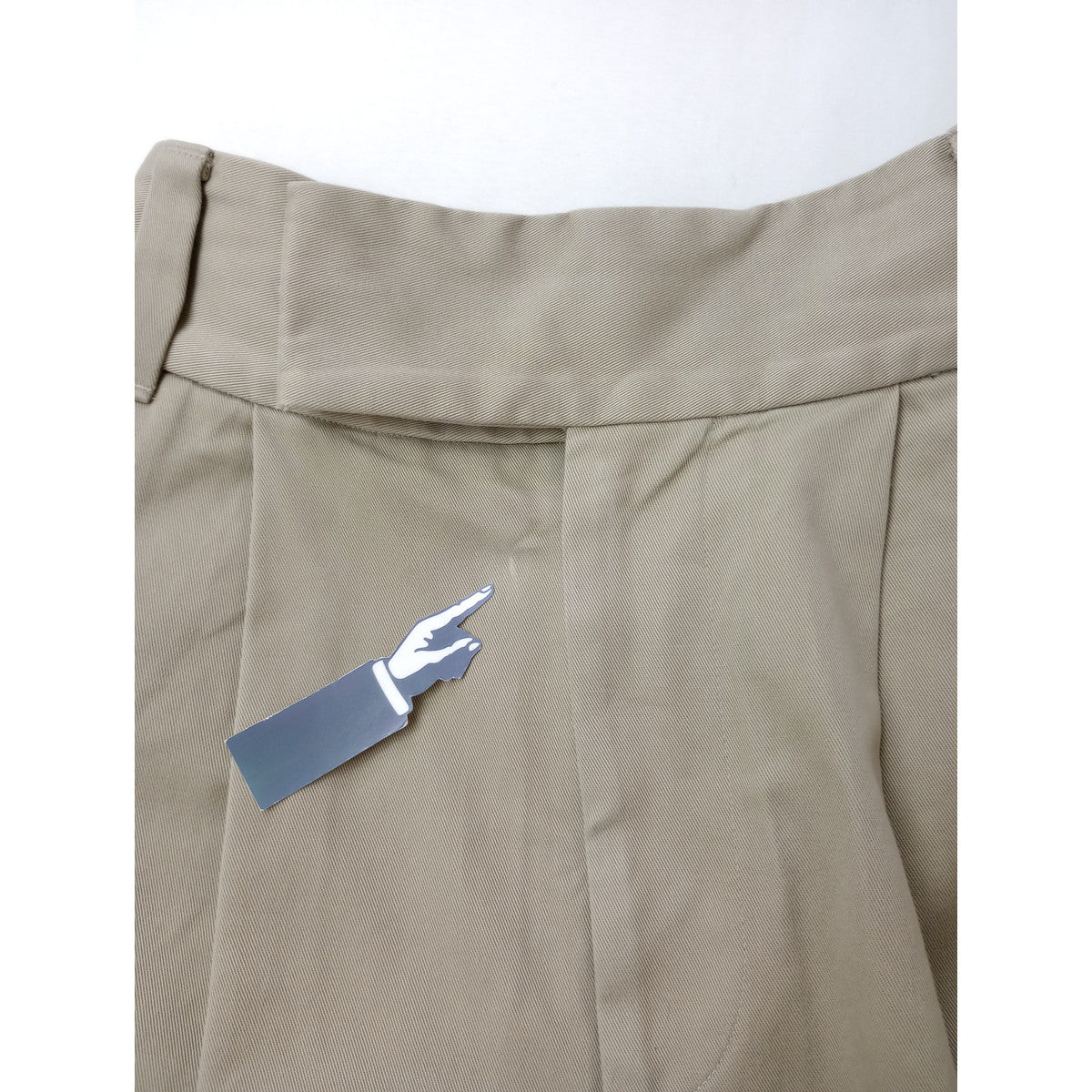 MARGARET HOWELL マーガレットハウエル ORGANIC COTTON TWILL  パンツ 1 ベージュ  【中古】