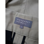 MARGARET HOWELL マーガレットハウエル ORGANIC COTTON TWILL  パンツ 1 ベージュ  【中古】