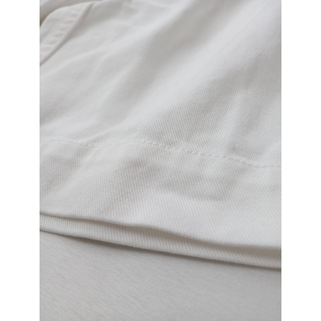 ゴーシュ  カツラギ ワイド パンツ 白 ホワイト  2 【中古】