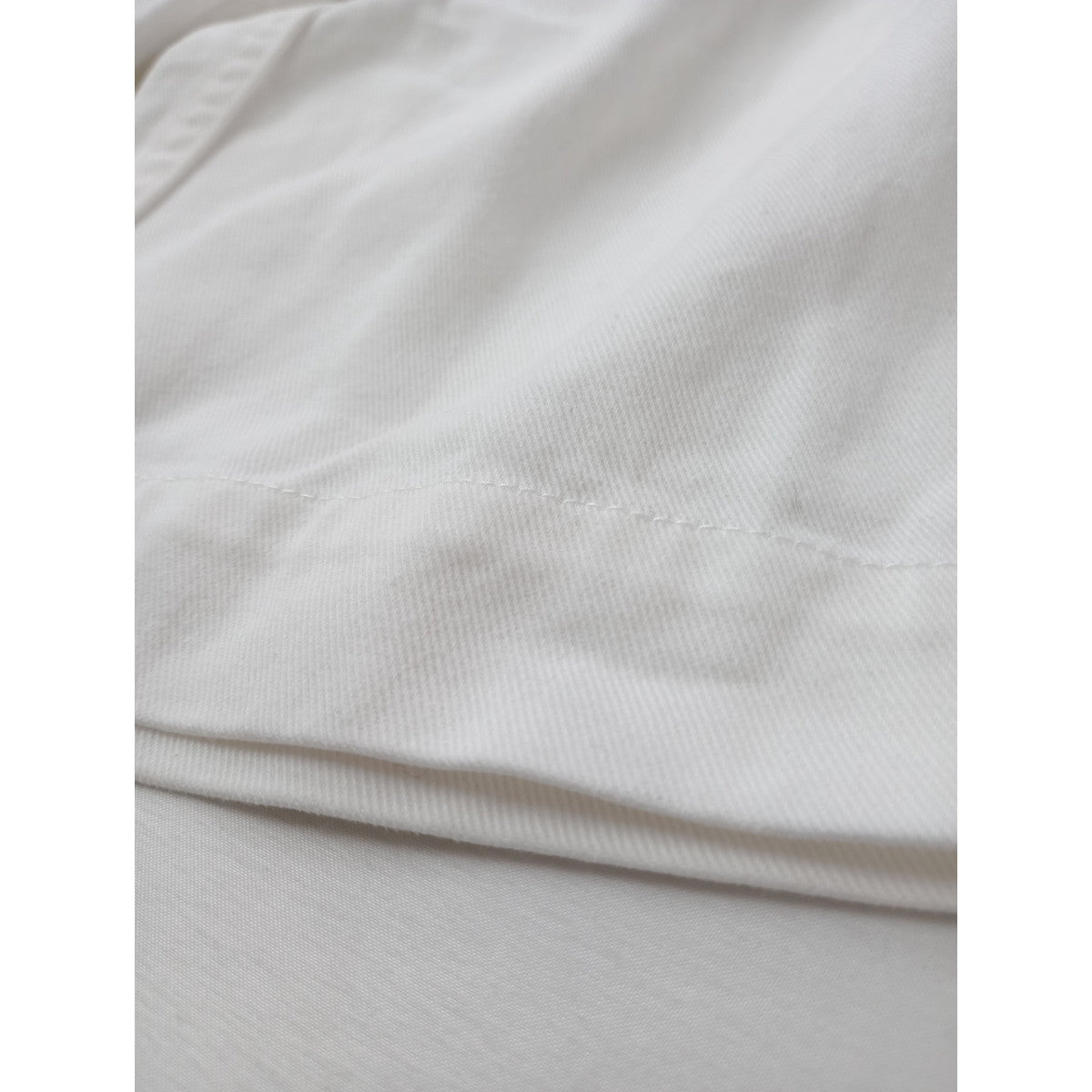 ゴーシュ  カツラギ ワイド パンツ 白 ホワイト  2 【中古】