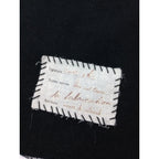 emic:etic エミックエティック カシミヤ ウール アシンメトリー プルオーバー トップス  黒 ブラック 【中古】