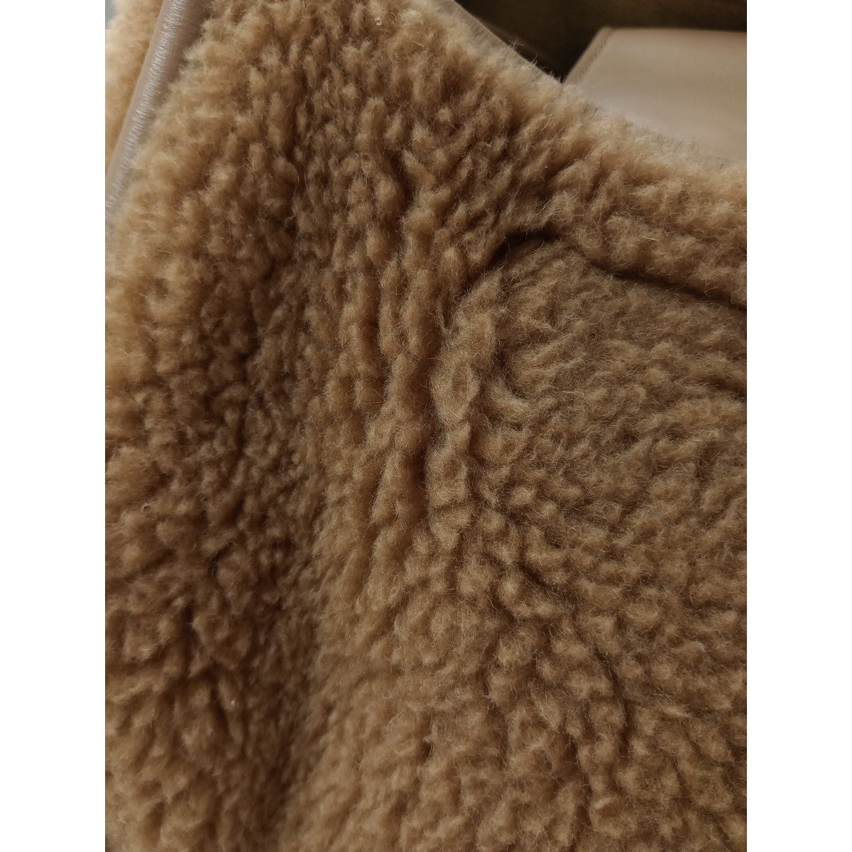 Max Mara マックスマーラ テディベア バッグ  ベージュ  (2M＋0881)【中古】