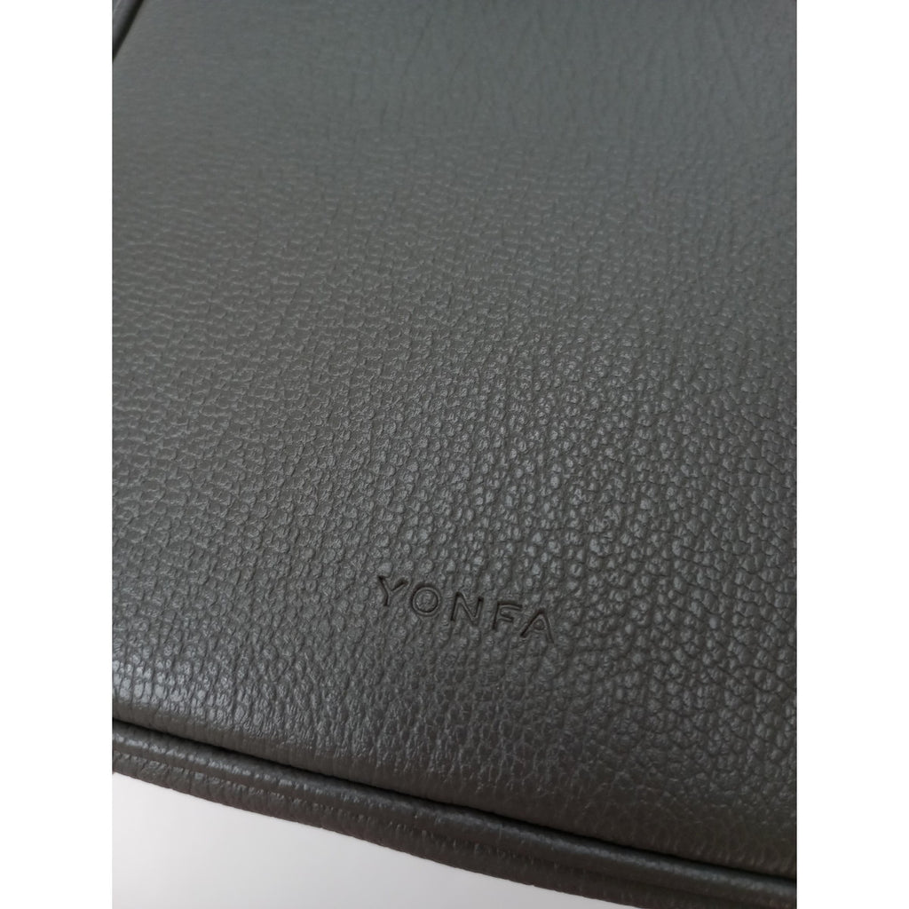 YONFA ヨンファ オペラバッグ  ハンドバッグ  グレー 【中古】