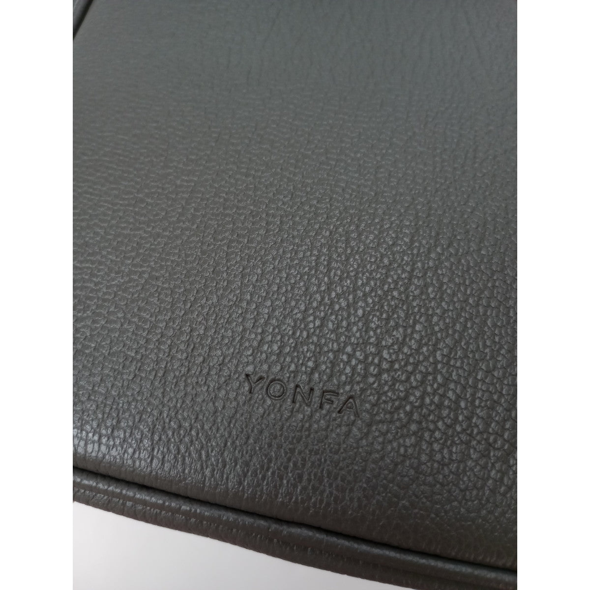 YONFA ヨンファ オペラバッグ  ハンドバッグ  グレー 【中古】