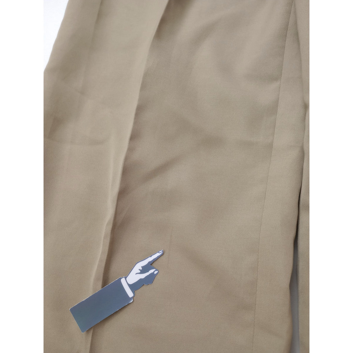 cccmalie シーマリー ギャザーワイドパンツ イージー タック  ベージュ 36 【中古】