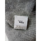lounge WRAY ラウンジ レイ  ウール カシミヤ シルク ニット パーカー フーディー  トップス グレー (2M＋0825) 【中古】