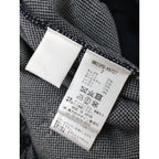 Mame Kurogouchi マメ クロゴウチ Crane Pattern Jacquard Knitted Dress white ニット ドレス ロング ワンピース 黒 ブラック ネイビー 2 【中古】