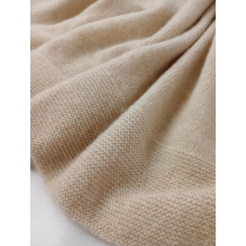 FACTORY ファクトリー  カシミヤ100％ ストール ベージュ  (3M＋2948)【中古】