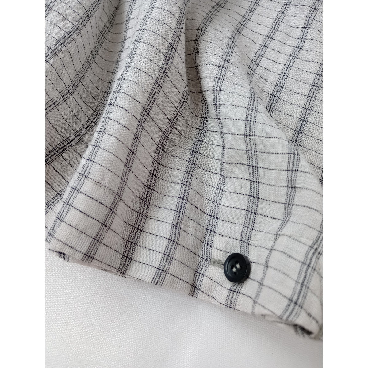 Vlas Blomme ヴラスブラム Vintage Check ブラウス ヴィンテージ チェック ブラウス トップス  F 【中古】