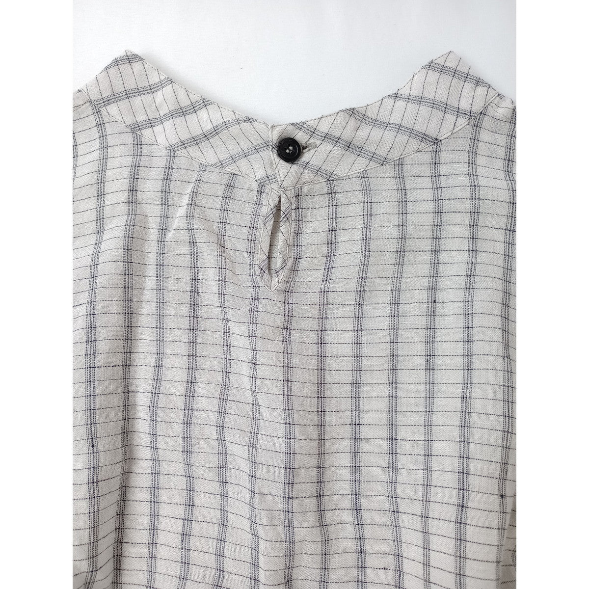 Vlas Blomme ヴラスブラム Vintage Check ブラウス ヴィンテージ チェック ブラウス トップス  F 【中古】