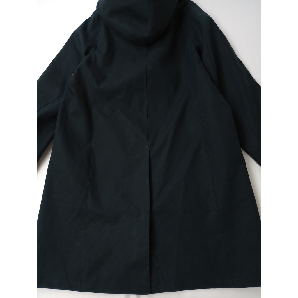 Mackintosh by Francis Campelli マッキン トッシュ フランシスキャンペリ フーデッド ロングコート ダークネイビー 【中古】