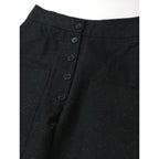 STUDIO NICHOLSON スタジオ ニコルソン BISSET PANT コットン パンツ 黒 ブラック 0 【中古】