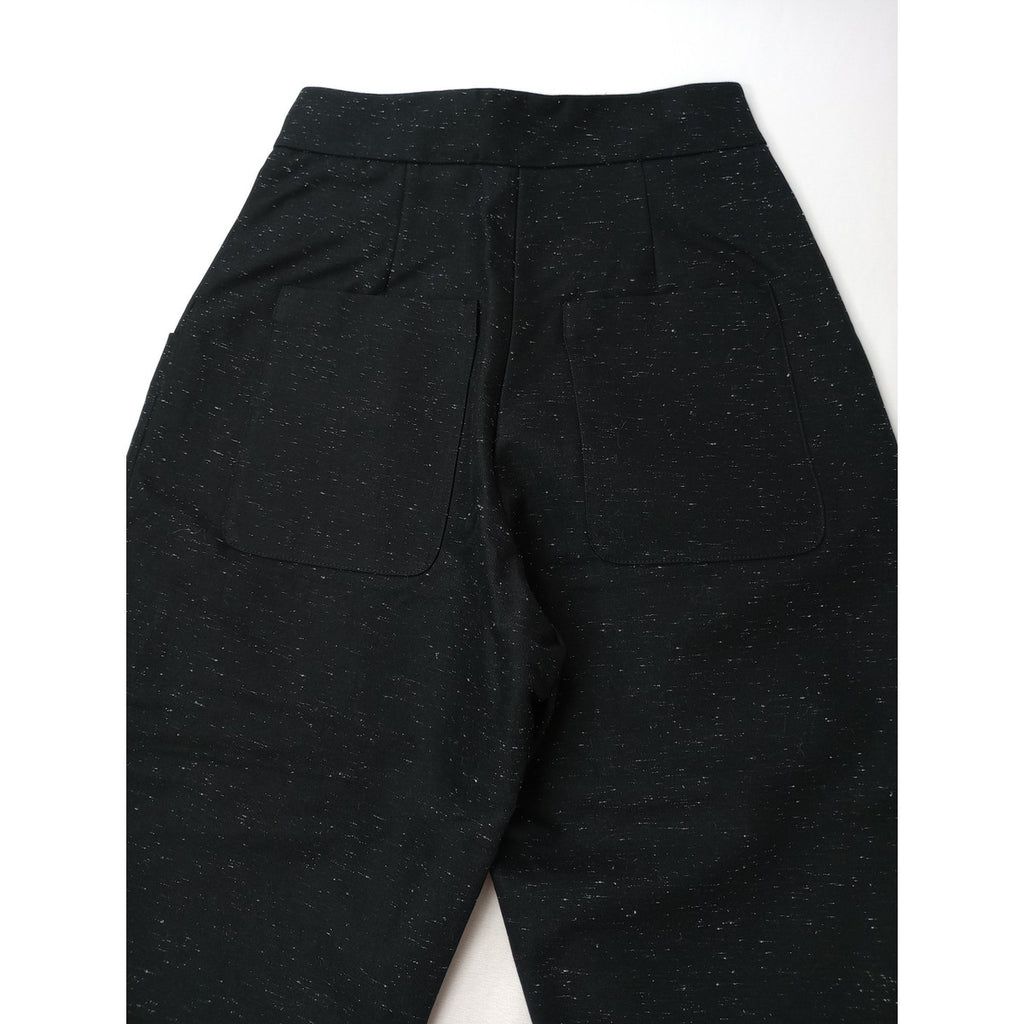 STUDIO NICHOLSON スタジオ ニコルソン BISSET PANT コットン パンツ 黒 ブラック 0 【中古】