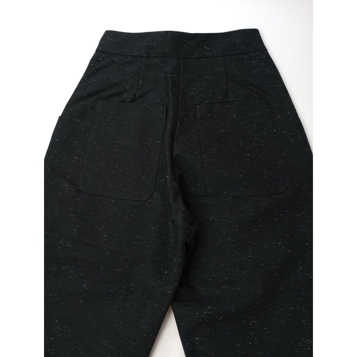 STUDIO NICHOLSON スタジオ ニコルソン BISSET PANT コットン パンツ 黒 ブラック 0 【中古】