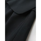 ROBES&CONFECTIONS ローブスコンフェクションズ モヘヤ ウール テーラード ジャケット モヘヤ ウール パンツ 黒 ブラックセットアップ  【中古】