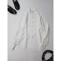ROBES&CONFECTIONS ローブスコンフェクションズ  リネン 麻 100％ シャツ ブラウス 白 ホワイト 【中古】