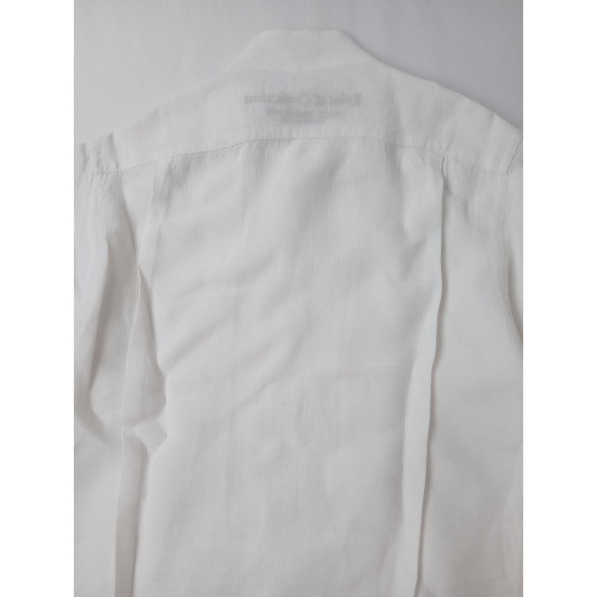 ROBES&CONFECTIONS ローブスコンフェクションズ  リネン 麻 100％ シャツ ブラウス 白 ホワイト 【中古】