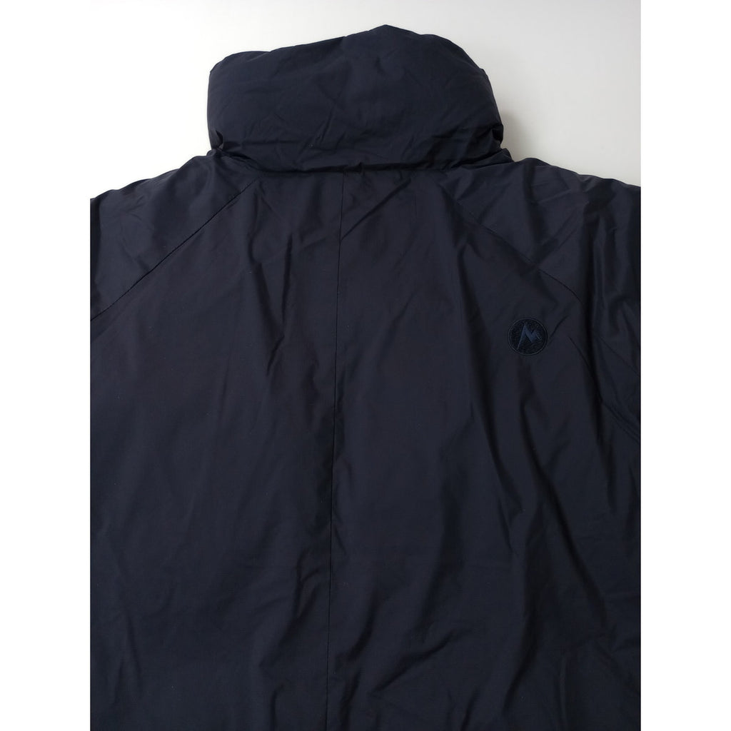 新品 MARMOT マーモット 750FP Vertical Long Down Jacket ダウンジャケット  ネイビー L  (2M＋2591)【中古】