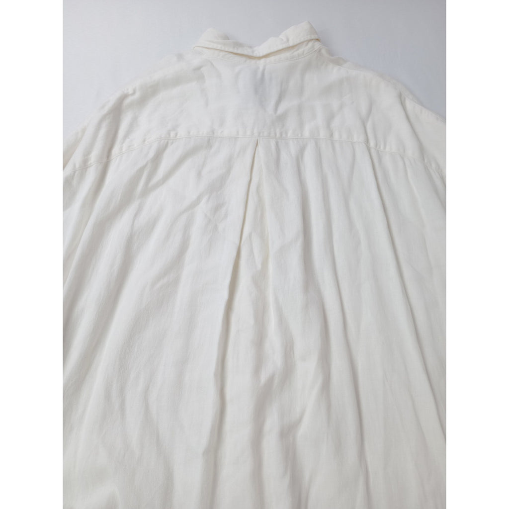 ARGUE  アギュー  ロング  シャツ  ワンピース ドレス 白  FREE 【中古】