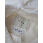 ARGUE  アギュー  ロング  シャツ  ワンピース ドレス 白  FREE 【中古】