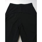 studio doe スタジオドー コットン 綿 100％ タック パンツ 黒 ブラック M 【中古】